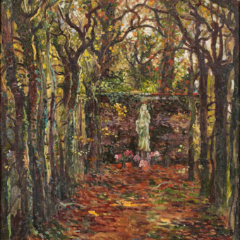 Rotunda in an Autumnal Park